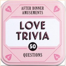 After Dinner Amusements: Love Trivia