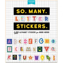 So. Many. Letter Stickers.