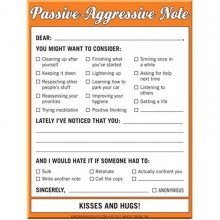 Passive-Aggressive Nifty Notes