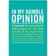 In My Humble Opinion Mini Inner-Truth Journal