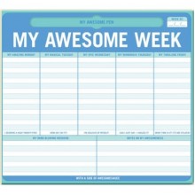 , My Awesome Week Pen-to-Paper Mousepad