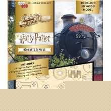 IncrediBuilds: Harry Potter: Hogwarts Express Book and 3D Wood Model