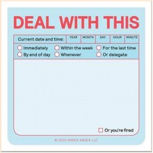 Deal with This Sticky Note (Pastel Edition)