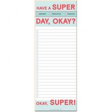 Have a Super Day Make-a-List Pads