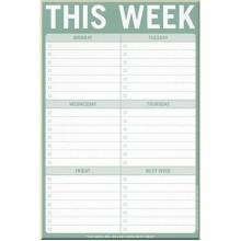 This Week Pad (Green)