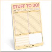 Stuff To Do! Big and Sticky Notepad