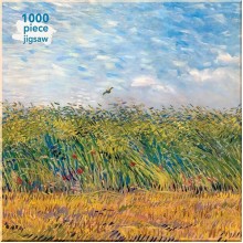 Vincent Van Gogh: Wheat Field with a Lark 1000 Piee Jigsaw Puzzle