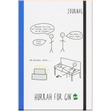 Hurrah For Gin A5 Tabbed Journal