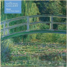 The National Gallery Monet: The Water-Lily Pond 1000 Piee Jigsaw Puzzle