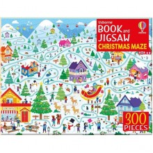 Usborne Book and Jigsaw: Christmas Maze