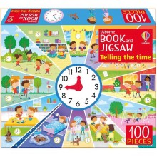 Usborne Book and Jigsaw: Telling the Time