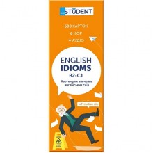 Картки для вивчення англійських слів English Idioms B2-С1
