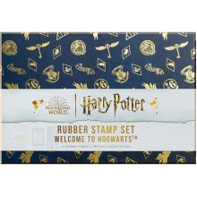 Harry Potter: Welcome to Hogwarts Rubber Stamp Set