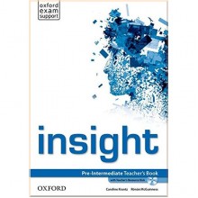 Insight Pre-Intermediate Teacher's Book with Teacher's Resource Disk