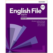 English File Fourth Edition Beginner Workbook with key