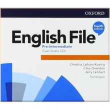 English File Fourth Edition Pre-Intermediate Class Audio CDs