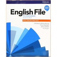 English File Fourth Edition Pre-Intermediate Student's Book with Online Practice