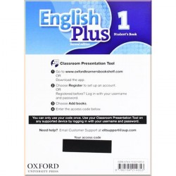English Plus Second Edition 1 Student's Book Classroom Presentation Tool eBook Pack