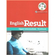 English Result Upper-Intermediate Workbook with answer key booklet and MultiROM