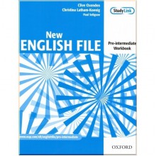 New English File Pre-Intermediate Workbook with key and MultiROM