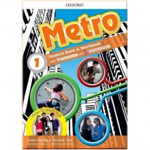Metro 1 Student's Book and Workbook Pack with Online Homework