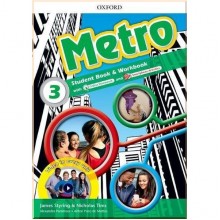 Metro 3 Student's Book and Workbook Pack with Online Homework