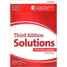 Solutions Third Edition Pre-Intermediate Teacher's Book with Teacher's Resource Disc and Workbook Audio