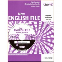 New English File Beginner Workbook with key and MultiROM