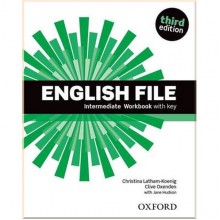 English File Third Edition Intermediate Workbook with key