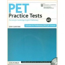 Cambridge English: PET Practice Tests with key and Audio CDs
