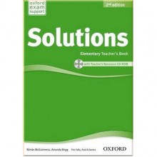 Solutions 2nd Edition Elementary Teacher's Book with CD-ROM