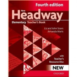 New Headway Fourth Edition Elementary Teacher's Book with CD-ROM