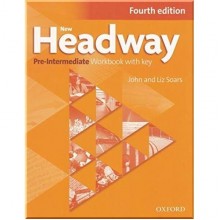 New Headway Fourth Edition Pre-Intermediate Workbook with key