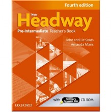 New Headway Fourth Edition Pre-Intermediate Teacher's Book with CD-ROM
