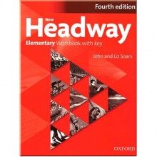 New Headway Fourth Edition Elementary Workbook with key