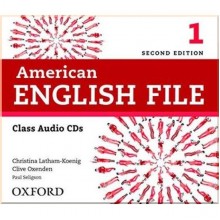 American English File Second Edition 1 Class Audio CDs