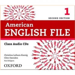 American English File Second Edition 1 Class Audio CDs