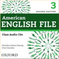 American English File Second Edition 3 Class Audio CDs