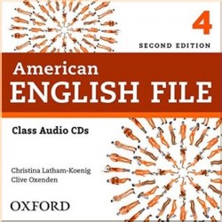 American English File Second Edition 4 Class Audio CDs