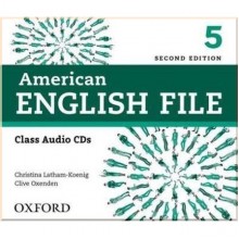 American English File Second Edition 5 Class Audio CDs