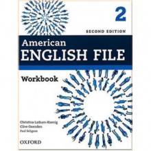 American English File Second Edition 2 Workbook without key