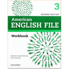American English File Second Edition 3 Workbook without key