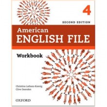 American English File Second Edition 4 Workbook without key