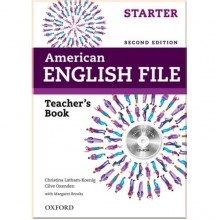 American English File Second Edition Starter Teacher's Book with Testing Program CD-ROM