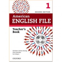 American English File Second Edition 1 Teacher's Book with Testing Program CD-ROM