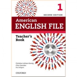 American English File Second Edition 1 Teacher's Book with Testing Program CD-ROM