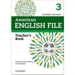 American English File Second Edition 3 Teacher's Book with Testing Program CD-ROM