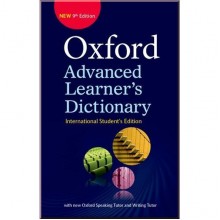 Oxford Advanced Learner's Dictionary 9th Edition International Student's Edition with Speaking Tutor and Writing Tutor