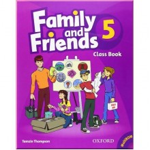 Family and Friends 5 Class Book with MultiROM