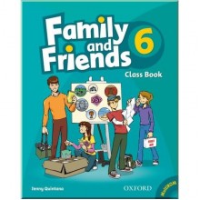 Family and Friends 6 Class Book with MultiROM